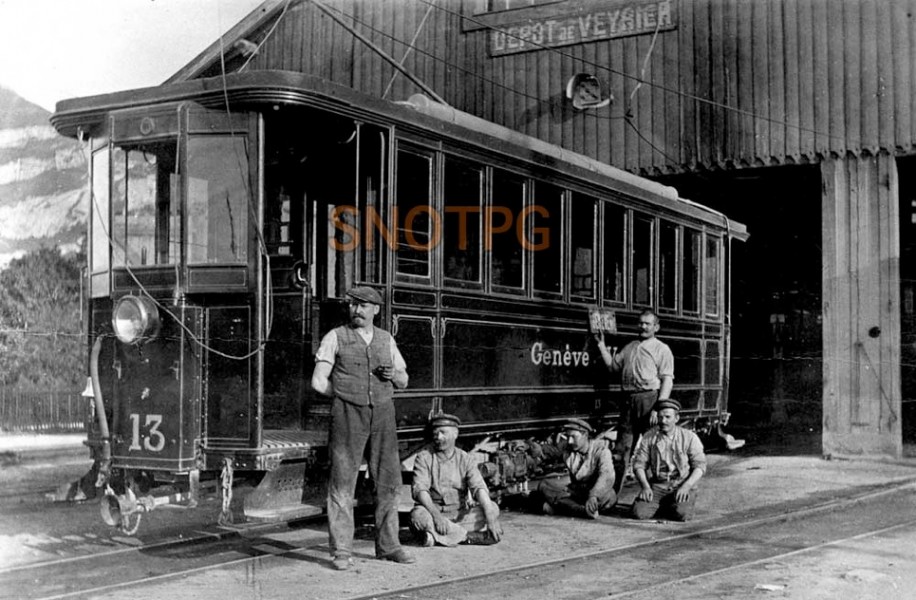 Voiture 13 - Photographie archive SNOTPG