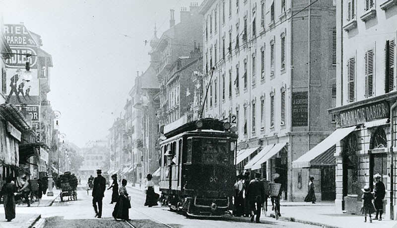 1914 - Rue de Carouge - Collection SNOTPG