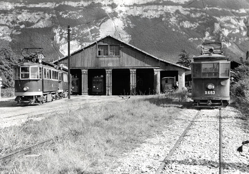 1950-Dépôt de Veyrier - Coll Chappuis - AGMT