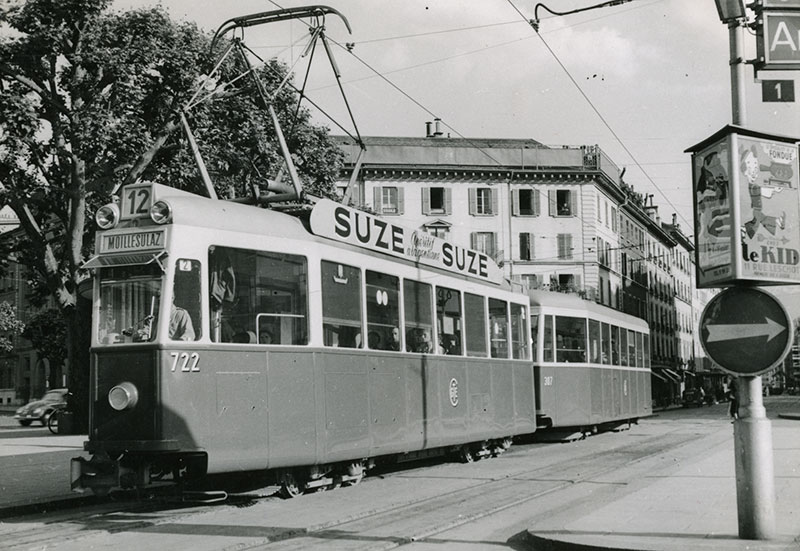 1952 - Rond-Point de Plainpalais - Collection SNOTPG