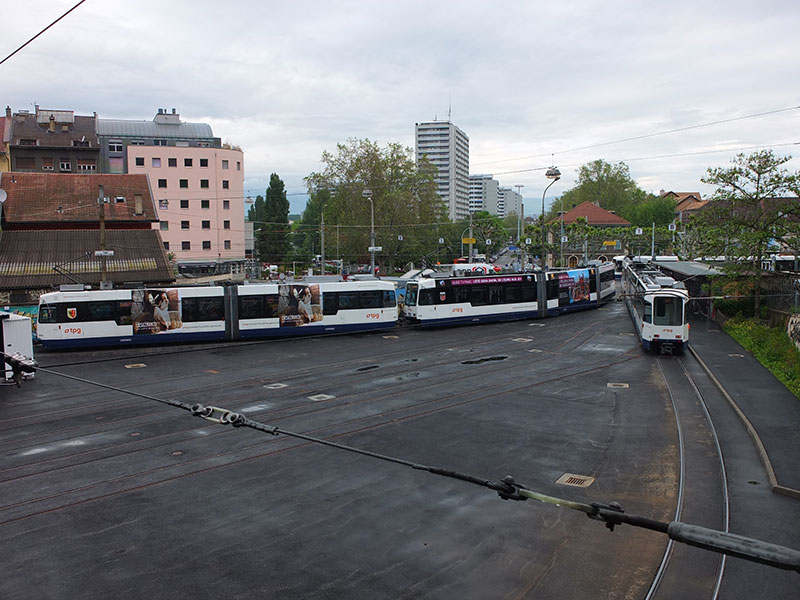 2012 - Terminus intermédiaire du rondeau de Carouge - SNOTPG