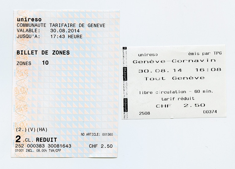 Billets - Collection SNOTPG