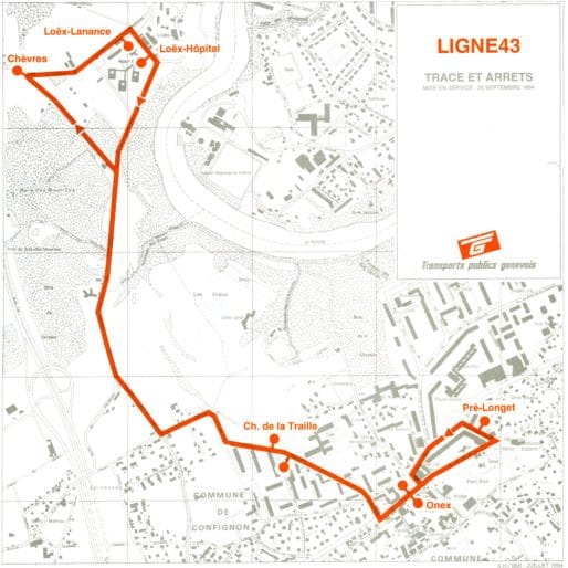 La ligne 43