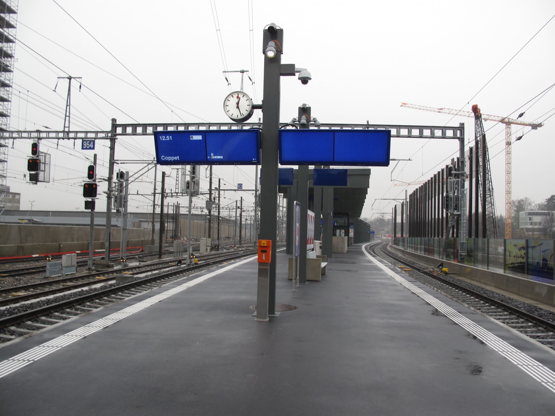 Ouverture de la gare du Pont-Rouge