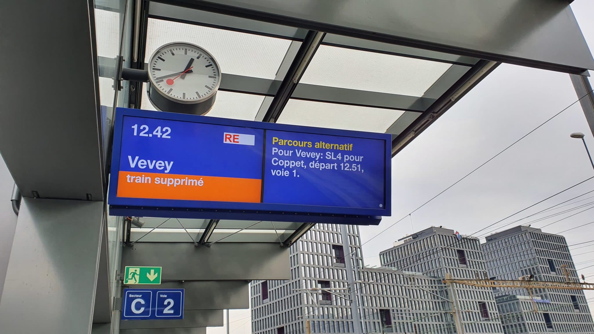 Le Léman Express réduit drastiquement son offre