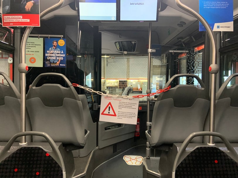Coronavirus – Mesures dans les Transports publics genevois