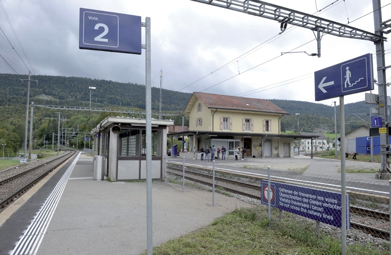 Début des travaux de la nouvelle gare du Day.