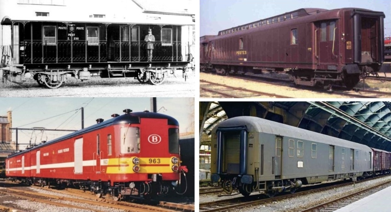 Jadis, la Poste et les colis prenaient le train…