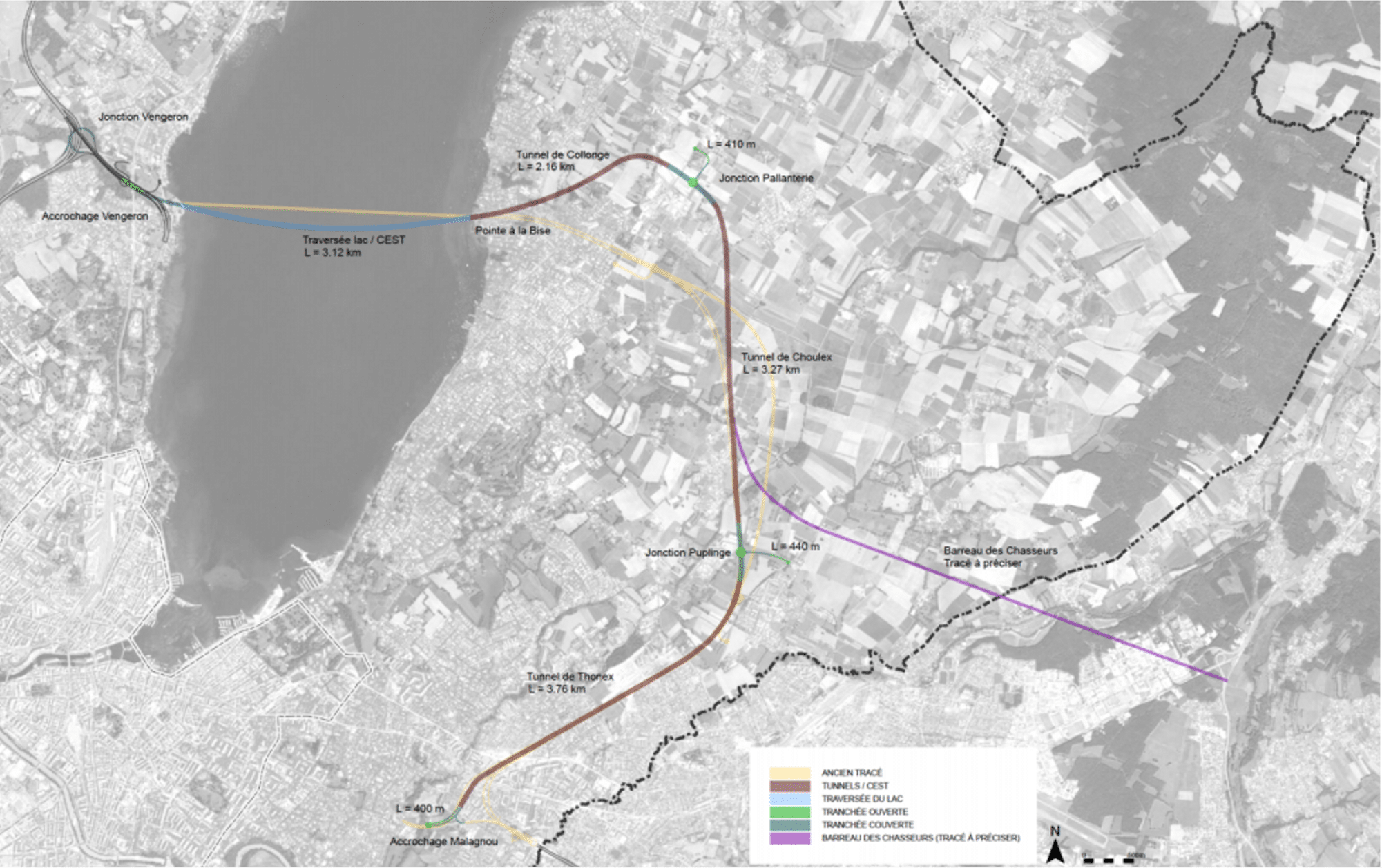 Contournement Est et Traversée du Lac – Étude de projets