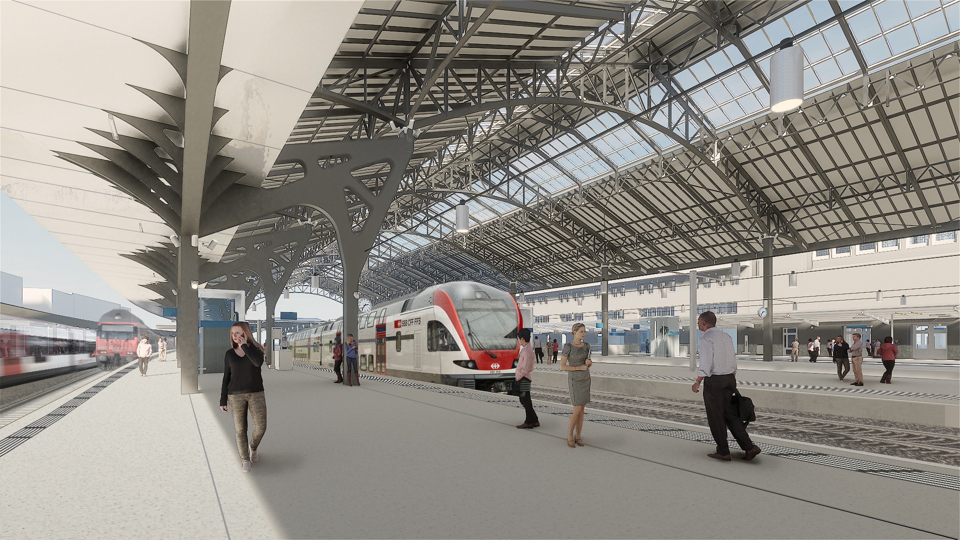Gare de Lausanne: le chantier de la décennie est lancé.
