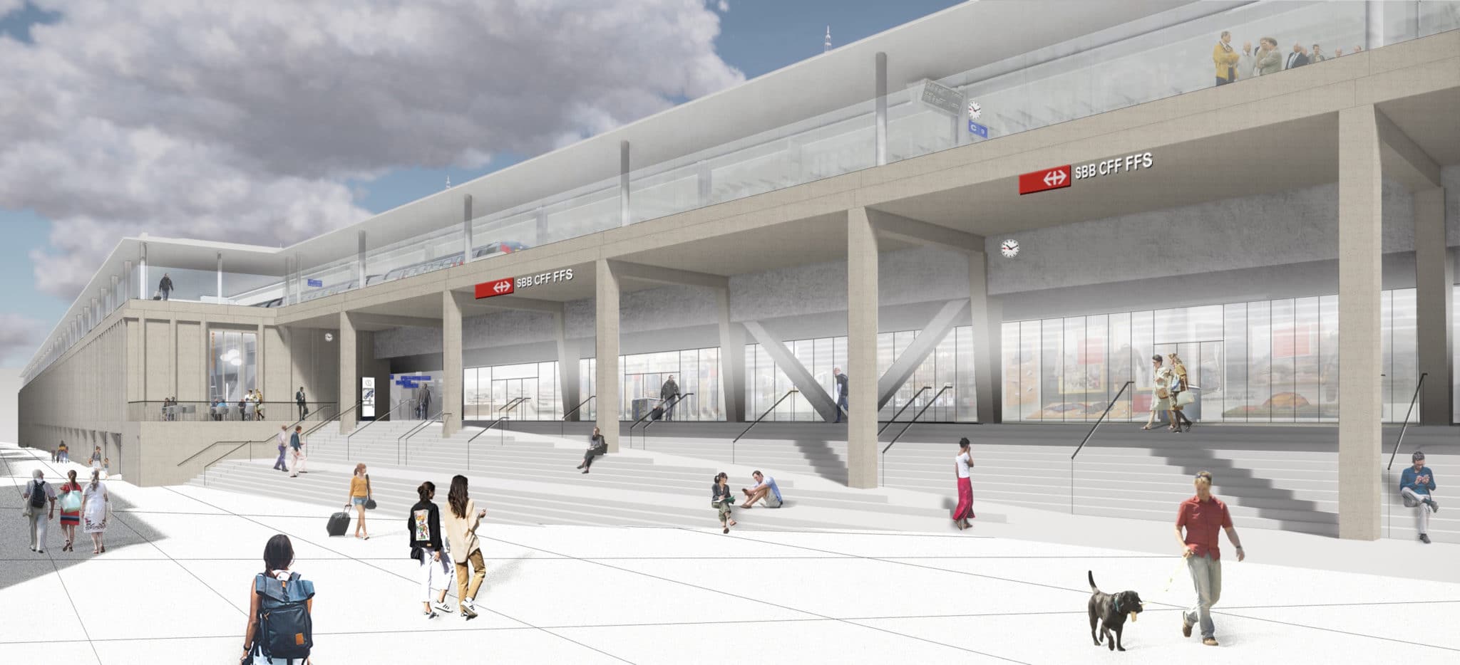 Gare de Lausanne : un nouveau planning des travaux pour une gare qui tient mieux compte des besoins futurs