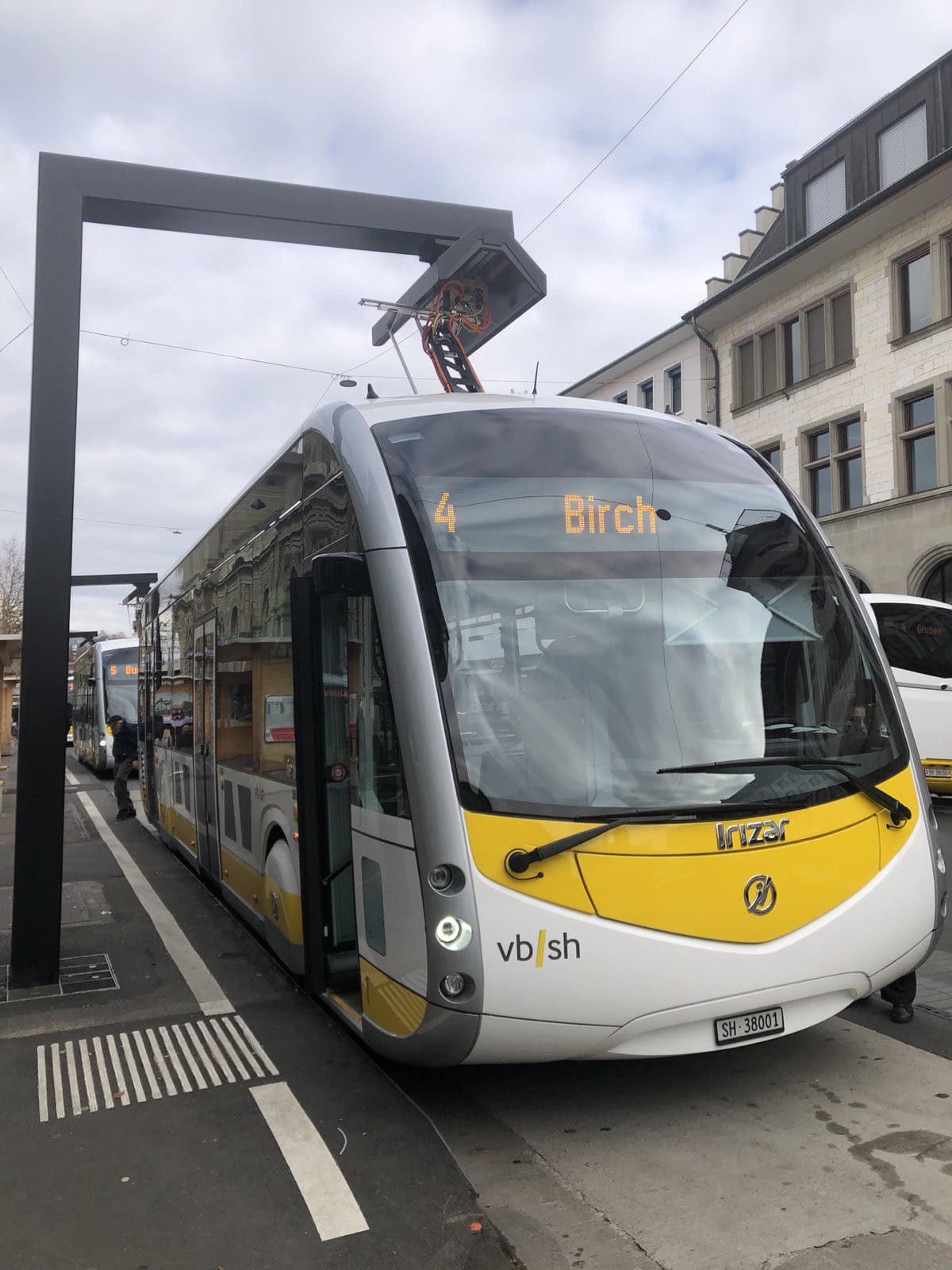 Bus Irizar électrique à Schaffouse