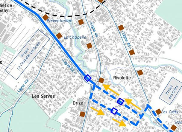 Le Léman Express à 5 minutes de Troinex