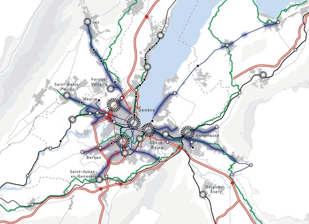 Mobilité du grand Genève, projet en cours