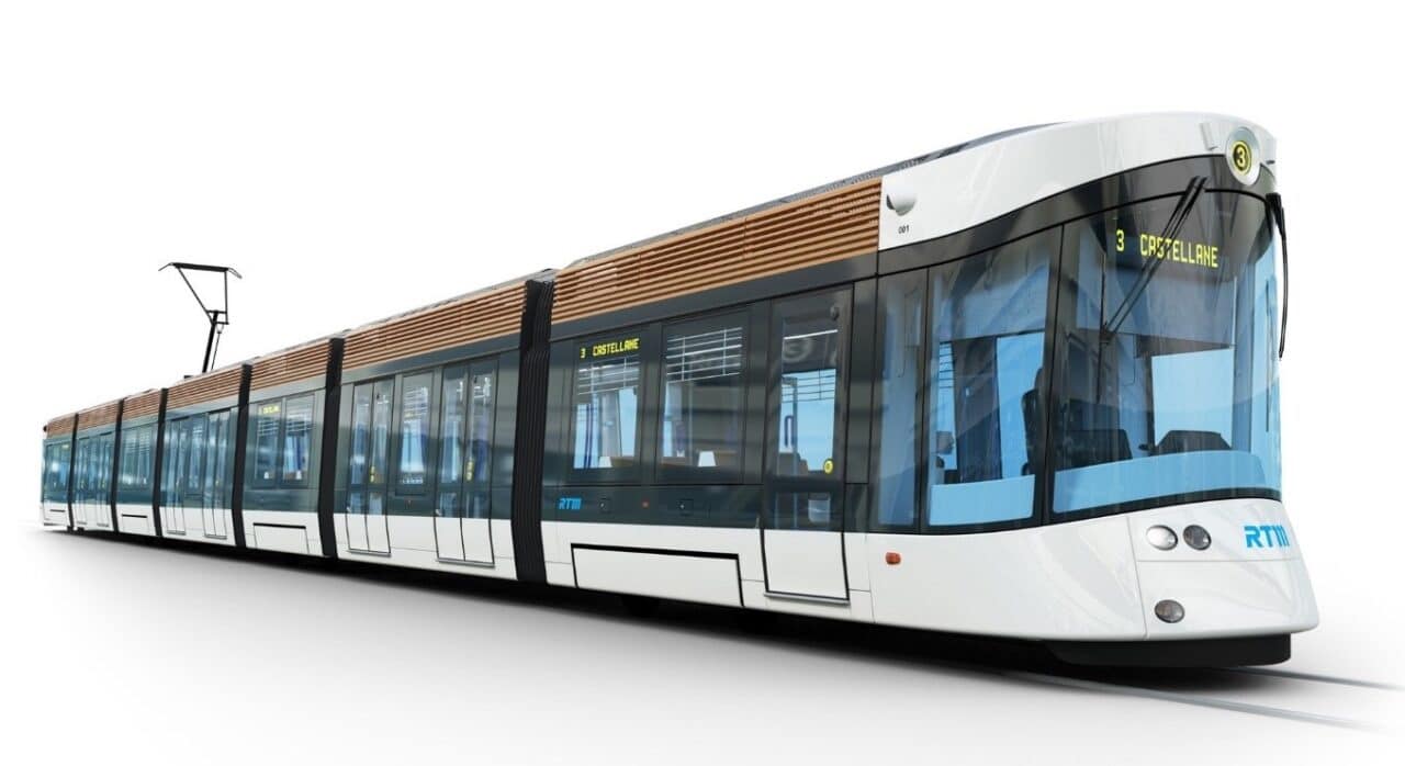La Métropole Aix-Marseille-Provence passe commande de 15 rames de tramway au groupement CAF SA (Espagne) et CAF France
