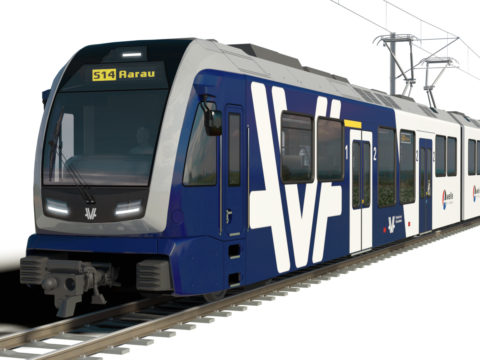 Aargau Verkehr achète cinq trains modernes pour le WSB