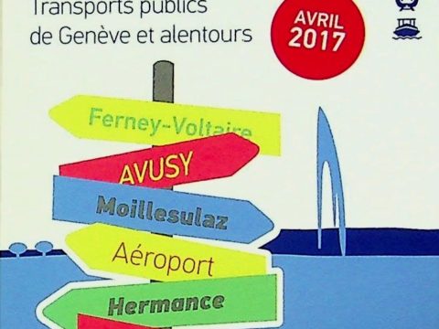 Plan et réseau tpg en 2017