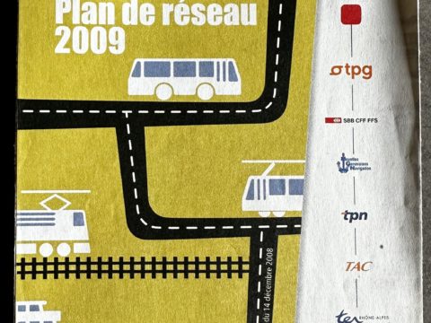 Plan et réseau tpg en 2009