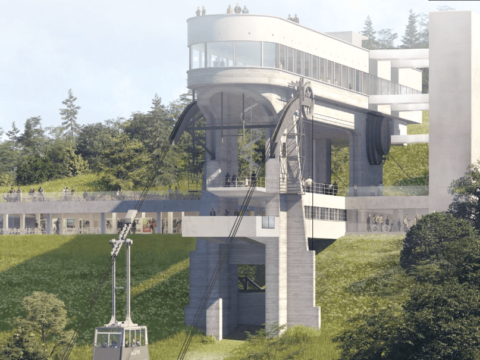 Téléphérique du Salève, le suivi du chantier