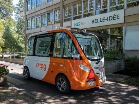 Les Transports publics genevois ouvrent au grand public leur service de véhicules automatisés sur le site de Belle-Idée