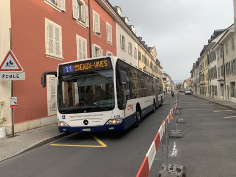 Travaux sur le parcours de la ligne 11