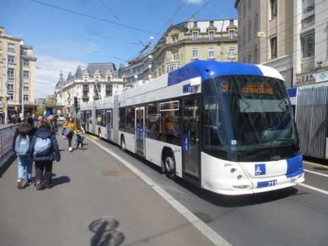 Trolleybus de Lausanne (Suisse) : une flotte rajeunie